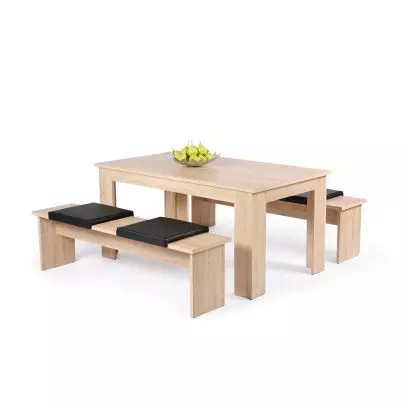 Ensemble Table Et Banc De Cuisine Coin Repas Cuisine