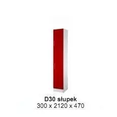 Colonne De Cuisine 30 Cm Rouge Dole Trocity