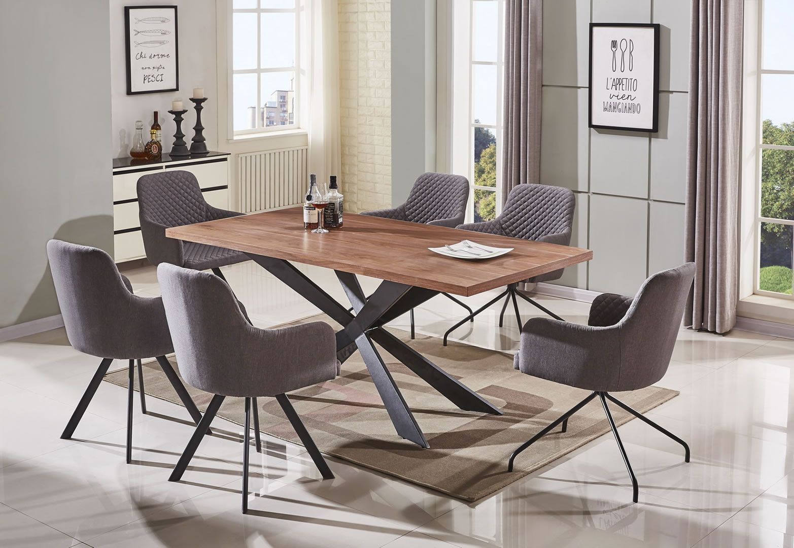 Salle manger Table de salle manger style industriel Salle manger Table de salle manger style industriel