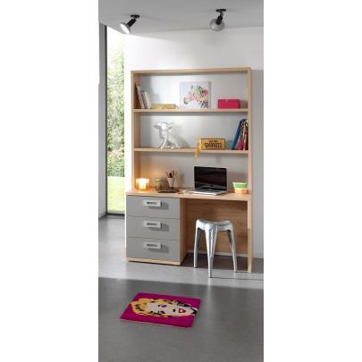 11105 | Bureau enfant avec module de rangement ANDREA