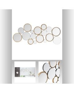 10281 | MIROIR MULTI ROND AARON 106X45