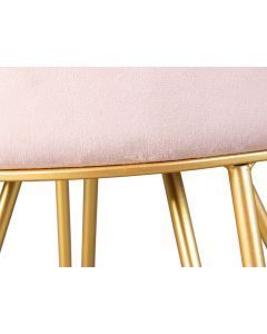 10560 | Tabouret repose pied avec sequins réversibles Baliki