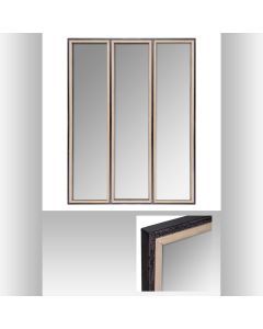 10725 | MIROIR BOIS/MET TINA 70X90