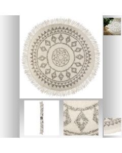 10766 | TAPIS ROND ETNIK D120