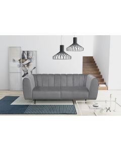 11265 | Canapé 3 places gris avec pieds Copenhague