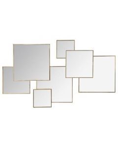 11491 | MIROIR MULTI CARRE LILA 61X37