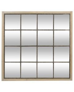 11813 | MIROIR NOE NATUREL 90X90X2CM