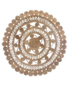 11971 | TAPIS JUTE DENTEL RITUAL D120