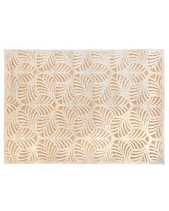 11984 | TAPIS RELIEF FEUILLE 160X230
