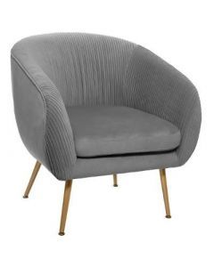 12091 | FAUTEUIL VEL PLI GRIS SOLARO