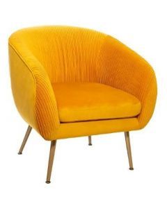 12093 | FAUTEUIL VEL PLI OCRE SOLARO