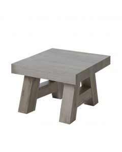 12414 | Table d'appoint chêne gris pieds en A Babeth
