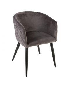 12612 | Fauteuil diner vel gr f marlo