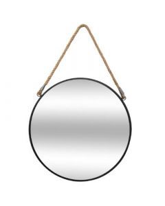13206 | Miroir metal rond corde nr d55