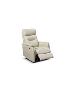 13974 | Fauteuil de relaxation en cuir beige John