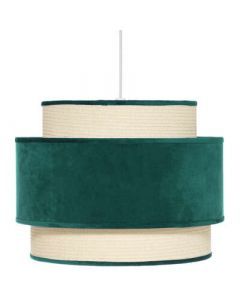 14875 | Suspension velours "tika" vert d.38