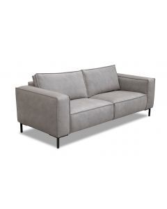 16699 | Canapé 2 places tissu gris Vamos