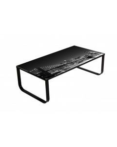 4921 | Table basse verre trempé Brooklin Jax