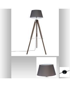 5961 | LAMPADAIRE TREP RUNO GRIS H145