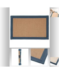 7186 | Tapis en toile de jute contour orage