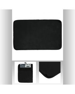 7835 | Tapis velours noir 50 x 80 cm
