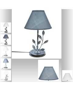 7858 | Lampe à poser en métal Feuilles