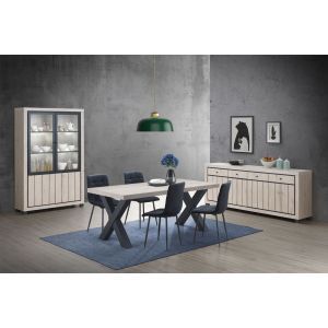 11089 | Salle à manger industriel complète avec éclairage MIRSA