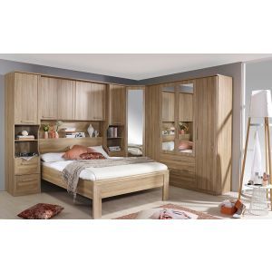 13011 | Chambre adulte complète contemporaine Lit 140 cm Rivière