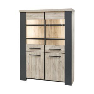 13952 | Argentier 4 portes contemporain Harry