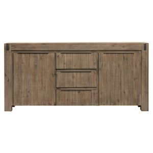 4146 | Buffet style contemporain bois grisé Candy180 cm