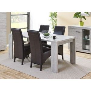 4302 | Table de salle à manger chêne clair Terry 190 cm