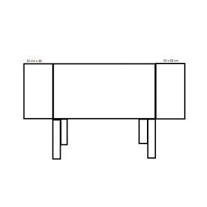4304 | Allonge de table de salle à manger Terry