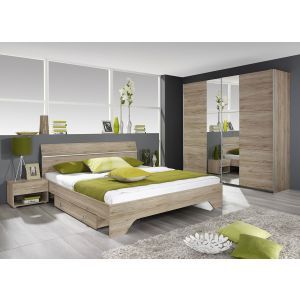 555 | Chambre à coucher Bali Chêne Sanremo