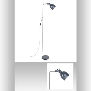 7213 | Lampadaire en métal Yven 157 cm