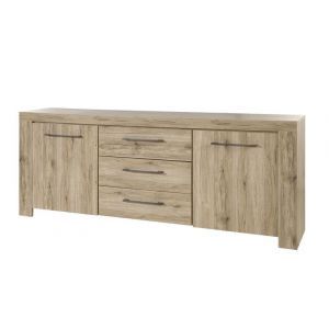 8380 | Bahut style contemporain bois clair Ella