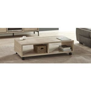 8412 | Table basse style industriel chêne canberra Ciano