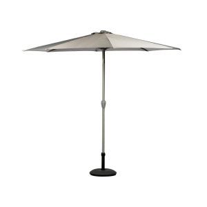 8449 | Parasol rond inclinable Mooréa gris
