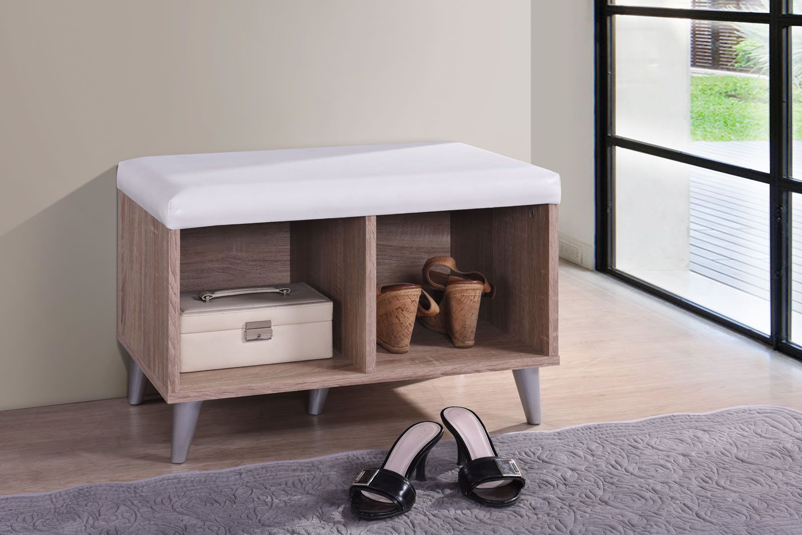 banc pour l'entrée de maison