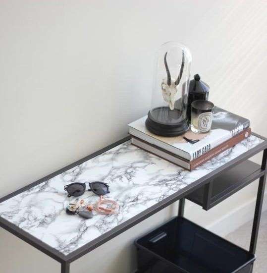 Meuble d'entrée en marbre