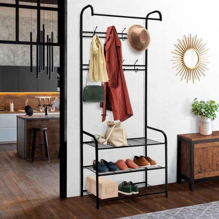 Meuble d'entrée en métal