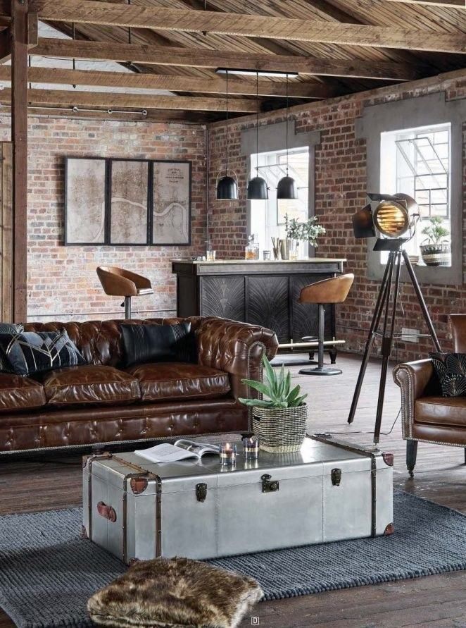 Canapé style industriel